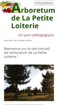 Mobile Screenshot of lapetiteloiterie.fr