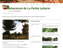 Tablet Screenshot of lapetiteloiterie.fr